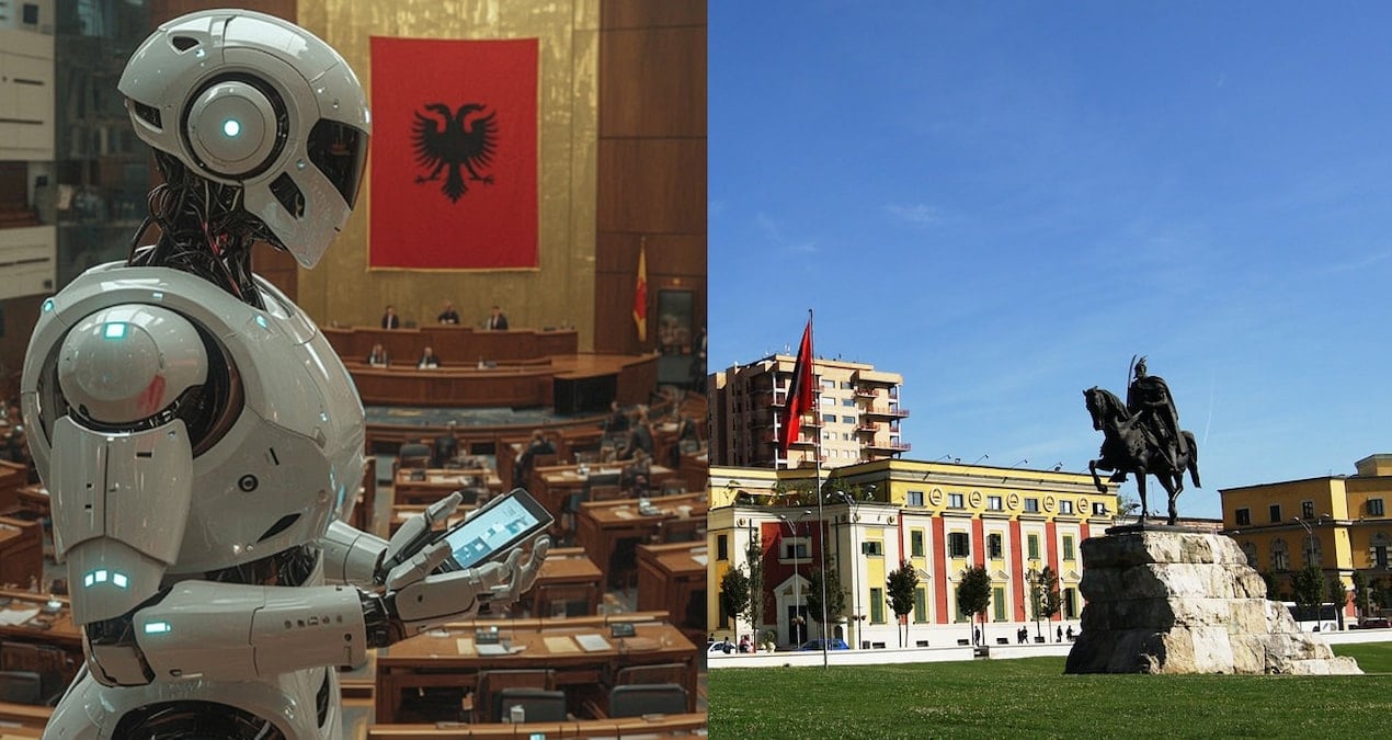 arnavutlukta soke eden karar yolsuzlukla mucadele icin yapay zeka botunu bakan olarak atadi 9F2NRX65