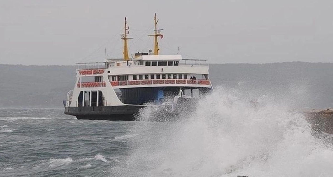 guney marmarada feribot seferlerine firtina engeli geldi U4A94i2k