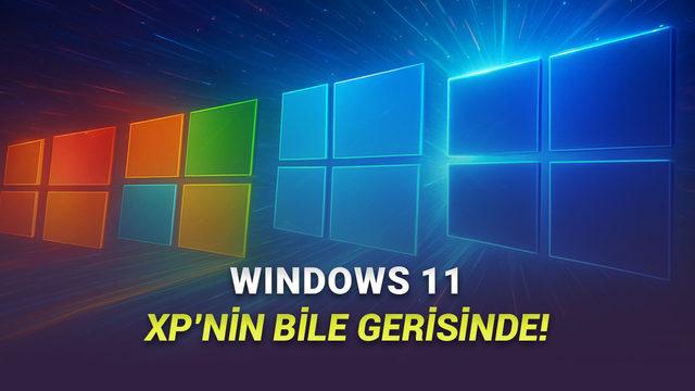 XP'den 11'e Kadar Olan Tüm Windows Sürümleri Karşılaştırma Testine Girdi: İşte Sonuçlar! [Video]