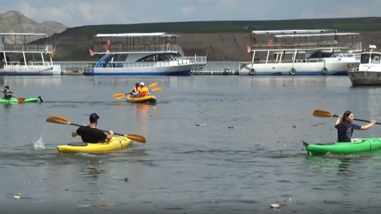 Hasankeyf’te Tarih ve Spor Buluşması: Akademisyenler ve Öğrenciler Dicle Nehri’nde