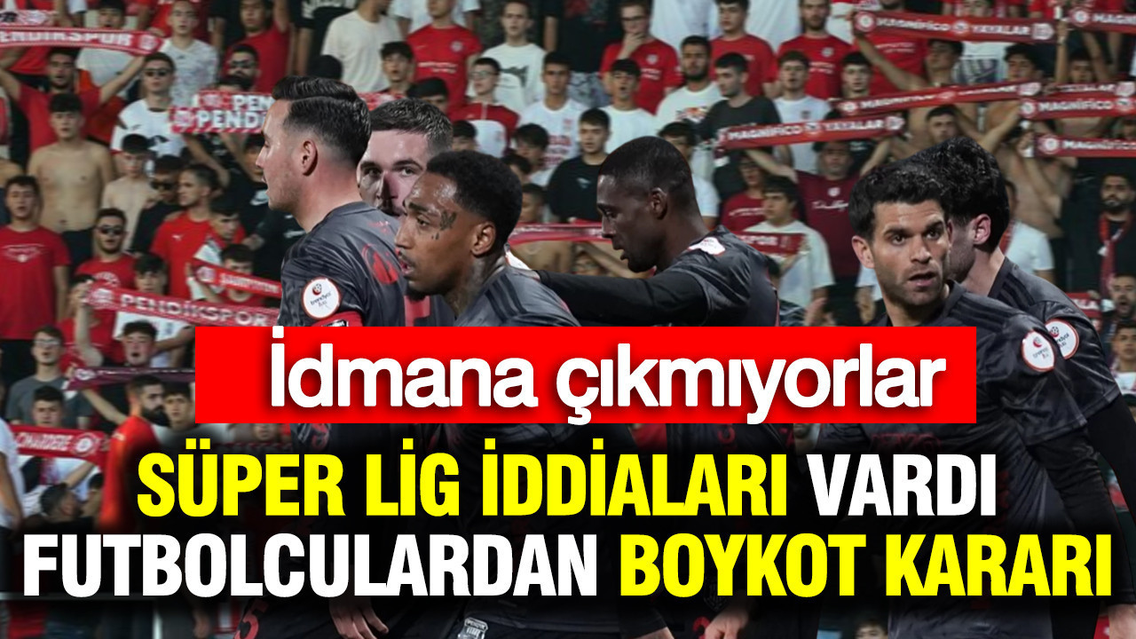 Ekonomik Kriz Nedeniyle Futbolcular İdmanları Boykot Ediyor: Pendikspor’da Sıkıntılı Günler